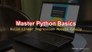 Simple Linear Regression Model in Python with scikit-learn