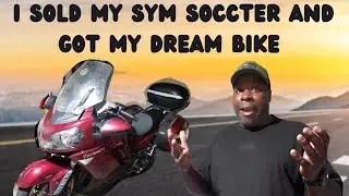 I sold my sym soccter and got my dream bike