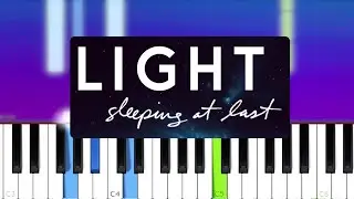 Light - Sleeping at Last  (Piano Tutorial)
