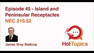 HT E 45 - Island & Peninsular Receptacles NEC 210.52