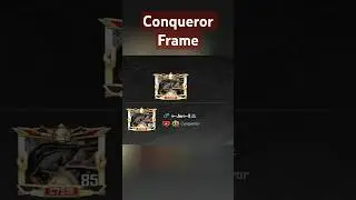 I finally have the Conqueror frame! 