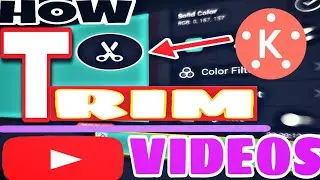 HOW TO TRIM A VIDEO IN KINEMASTER || KINEMATSER EDITING || VIDEO TRIMMING/SPILTING