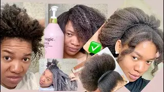 Je change la texture de mes cheveux/ soins capillaires simple et efficace
