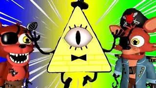 Gmod FNAF | Antonio And Liam Summon Bill Cipher! (Part 1)