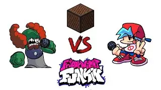 FNF | Friday Night Funkin' Tricky Mod - Madness [Minecraft Note Block cover]