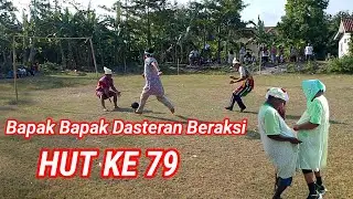 Semarak HUT RI 79 || Sepak Bola Bapak Bapak Berdaster