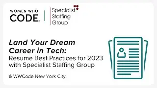 Land Your Dream Career in Tech: Resume Best Practices for 2023 with Specialist Staffing Group