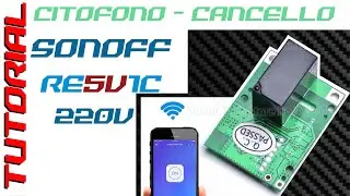 INTERCOM or SMART GATE? Sonoff RE5V1C 220-volt Tutorial and Installation in a 5-Wire Urmet Intercom