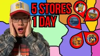 Ultimate LEGO Roadtrip! (5 LEGO Stores in 1 Day)