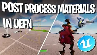 Post Process Materials in UEFN | Screen Distortions Basic Tutorial Unreal Editor For Fortnite