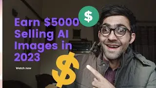 MAKE MONEY SELLING MICRO STOCCKS | SELL AI IMAGES IN 2023