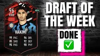 96 HAKIMI -  DRAFT OF THE WEEK (1) - PACYBITS 20 WEEKLY OBJECTIVES