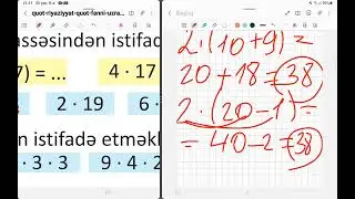 3-cü sinif. Riyaziyyat. 2-ci hissə. Səh: 21