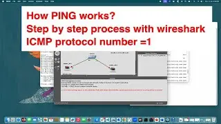 How Ping (ICMP) Works? packet level analysis Part-1 | CCNA & Juniper Training Day 4 class 11-7-2024