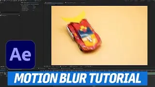 After Effects Stop-Motion Tutorial - Adding Motion Blur (NO PLUG-INS)