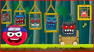 Новый враг-мумия для нашего красного шарика Ниндзя.Red Ball 4 от Фаника про шар