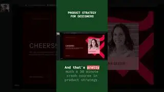✨ Product Strategy for Designers with Femke.Design