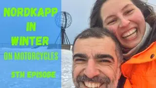 Nordkapp in Winter on Motorcycles - Episode 5