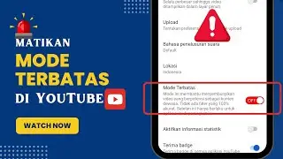 Cara Menonaktifkan Mode Terbatas di YouTube | Panduan Langkah Demi Langkah Mudah 2024