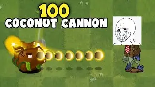 PvZ 2 100 Coconut Cannon, which zombie can defeat him?