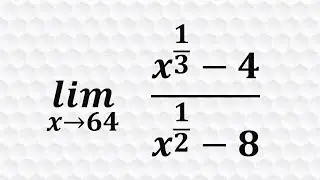 Limit of rational expressions with rational exponents
