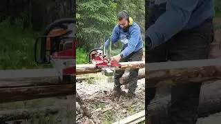 Building a log cabin start to finish