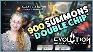 900 Summons for DOUBLE CHIP! ★ Eternal Evolution ★
