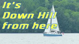 All Down Hill from here! Beech Hill on Windermere, RAF Jets. Sunken coal Barge & a Scuba Paradise.