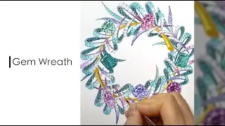 Jewelry Rendering by WOOAKIM - Gem Wreath