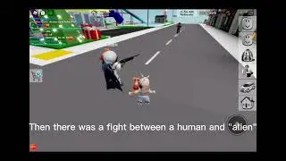 Funny fail video in Roblox.(Aliens)