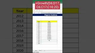 Excel Shortcut Trick- Growth Formula😛 