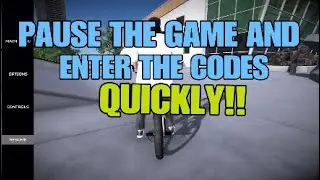 Pipe BMX How to do Cheat CODES ! PS4/XBOX
