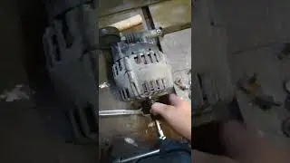 Замена обгонной муфты генератора 1.9 TDI