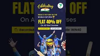 🏏Celebrating India's Victory in the World Cup 2024 🏆 #shorts