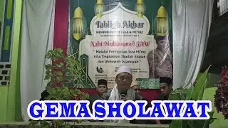 GEMA SHOLAWAT DI ACARA PERINGATAN ISRA MI'RAJ