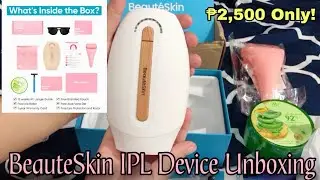 SHOPEE BEAUTESKIN IPL DEVICE || IPL LASER HAIR REMOVAL