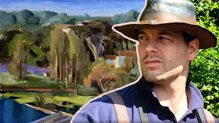 Painting Outdoors (en plein air)  with James Murch.