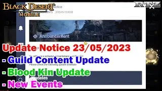 UPDATE NOTICE 23 MEI 2023 - Black Desert Mobile Indonesia