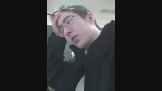 Crazyuniobrowman Gets pissed.