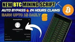 New BTC Mining Script Via Termux | 24 HOURS Claims | How To Earn BTC | ClaimBits (INSTANT PAYMENT)