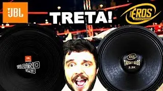 TRETA! JBL Vulcano 3.8 VS Target Bass 3.3K 18 Pol