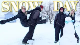 WE WERE STUCK IN A SNOWSTORM