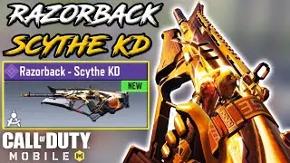 Unlock the *FREE* Razorback Scythe KD Weapon Blueprint - Season 3 Event Reward in COD Mobile!