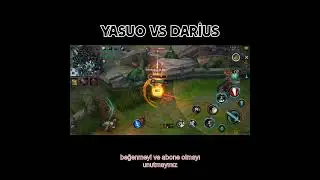 YASUO VS DARİUS #shorts