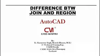 Join Command vs Region Command in AutoCAD