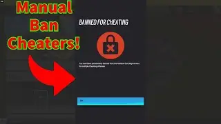 How 2 MANUALLY Ban Cheaters in Siege X!