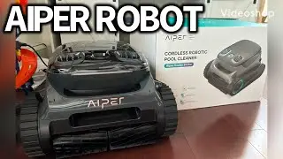 AIPER cordless robotic pool cleaner | Scuba S1 Pro