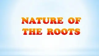 Nature of roots.