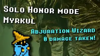 Solo Abjuration Wizard vs Myrkul (Honor mode, 0 damage taken)