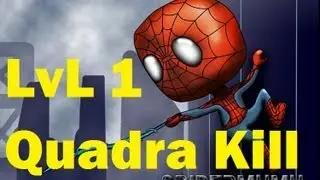 Quadra Kill at lvl 1